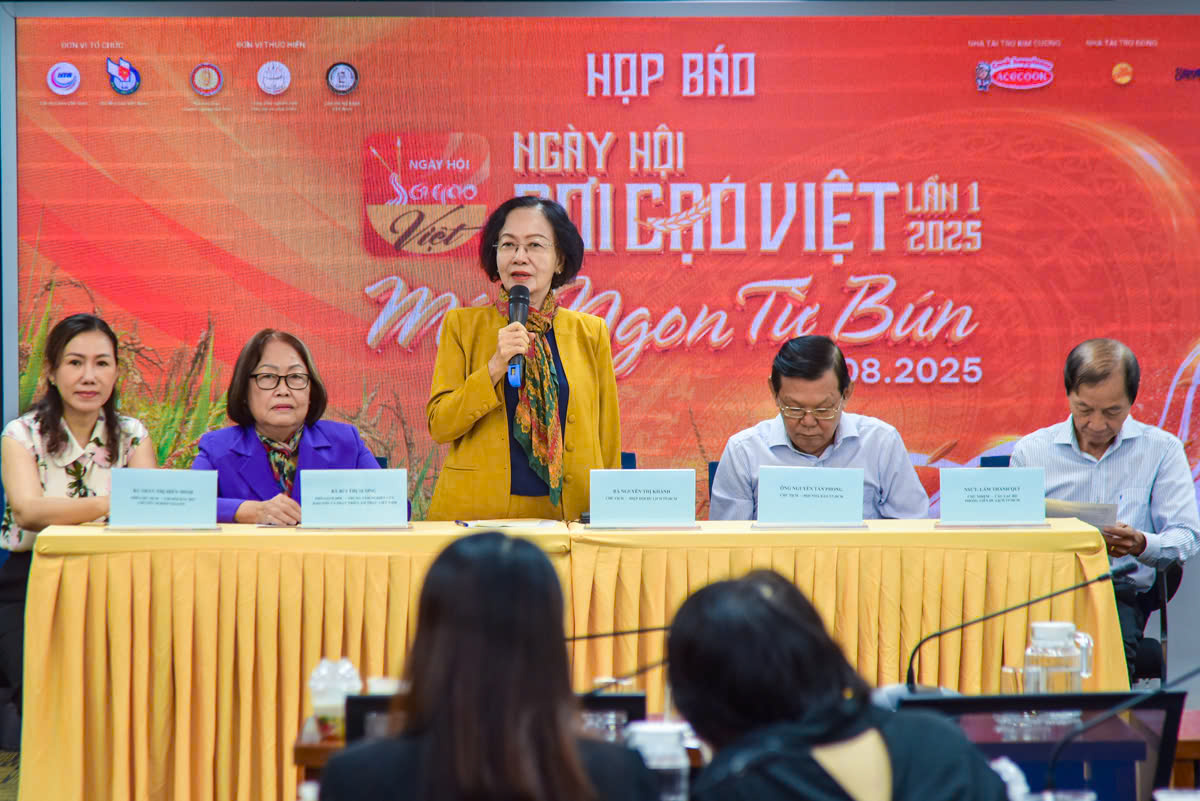 Ngày hội Sợi Gạo Việt lần thứ 1: Tôn vinh tinh hoa ẩm thực Việt