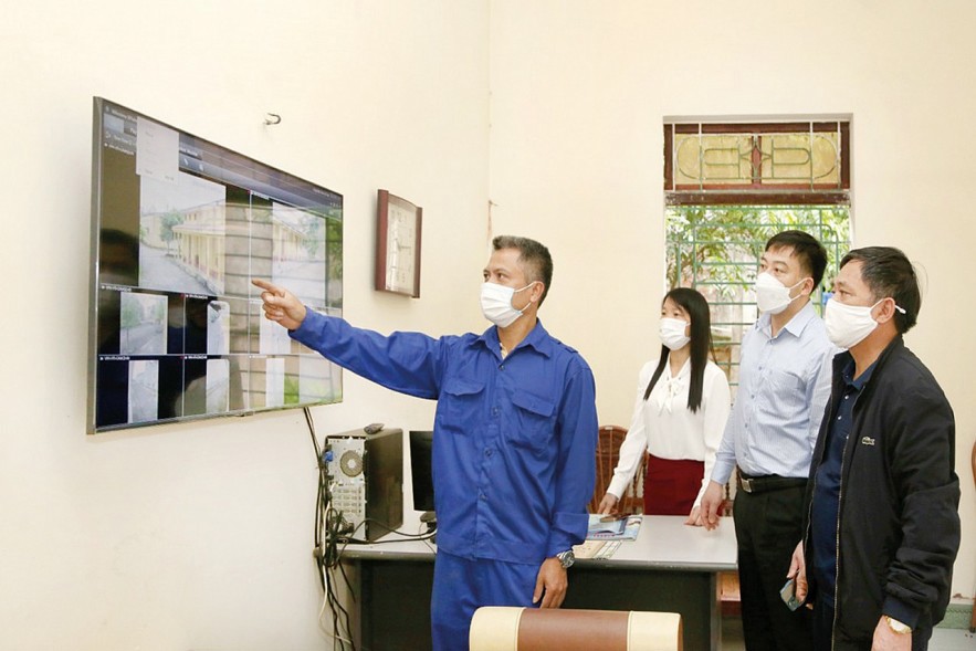 Hệ thống giám sát kho dự trữ quốc gia tại các đơn vị.