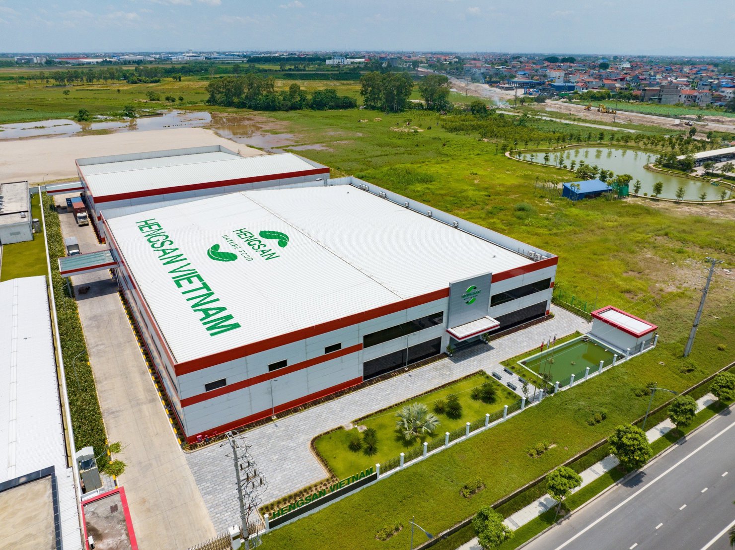 Nhà máy trong KCN Viglacera Yên Mỹ tỉnh Hưng Yên