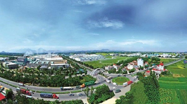 Khu công nghiệp Nam Bình Xuyên có quy mô trên 295 ha. Ảnh: Bình Khang