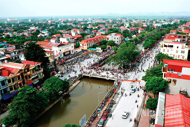 Bộ mặt nông thôn mới xã Phát Diệm, tỉnh Ninh Bình ngày càng khởi sắc.