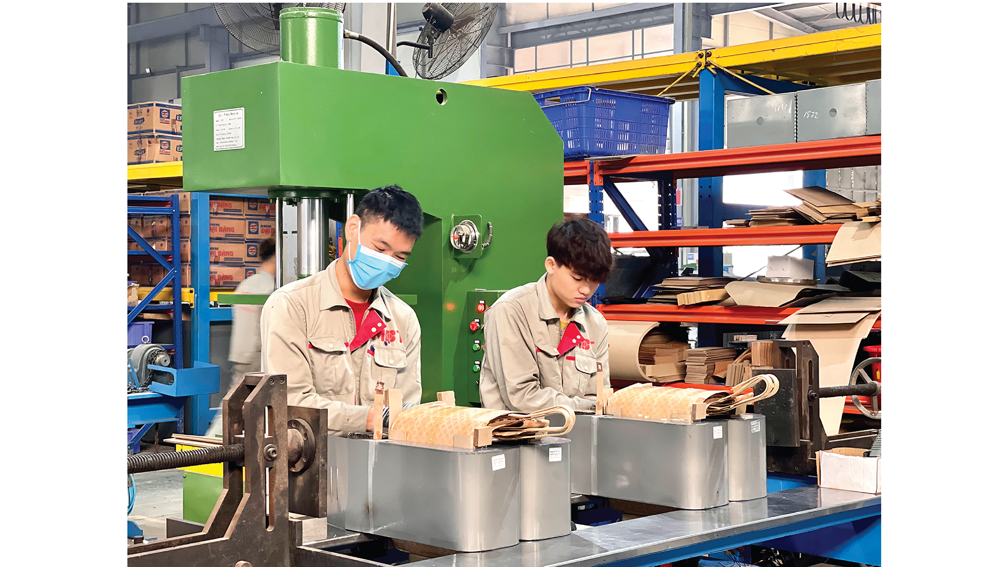 Nhiều ngành, lĩnh vực CNHT có tỷ lệ nội địa hóa cao tạo lợi thế cạnh tranh với các sản phẩm nhập khẩu. Ảnh: H.D