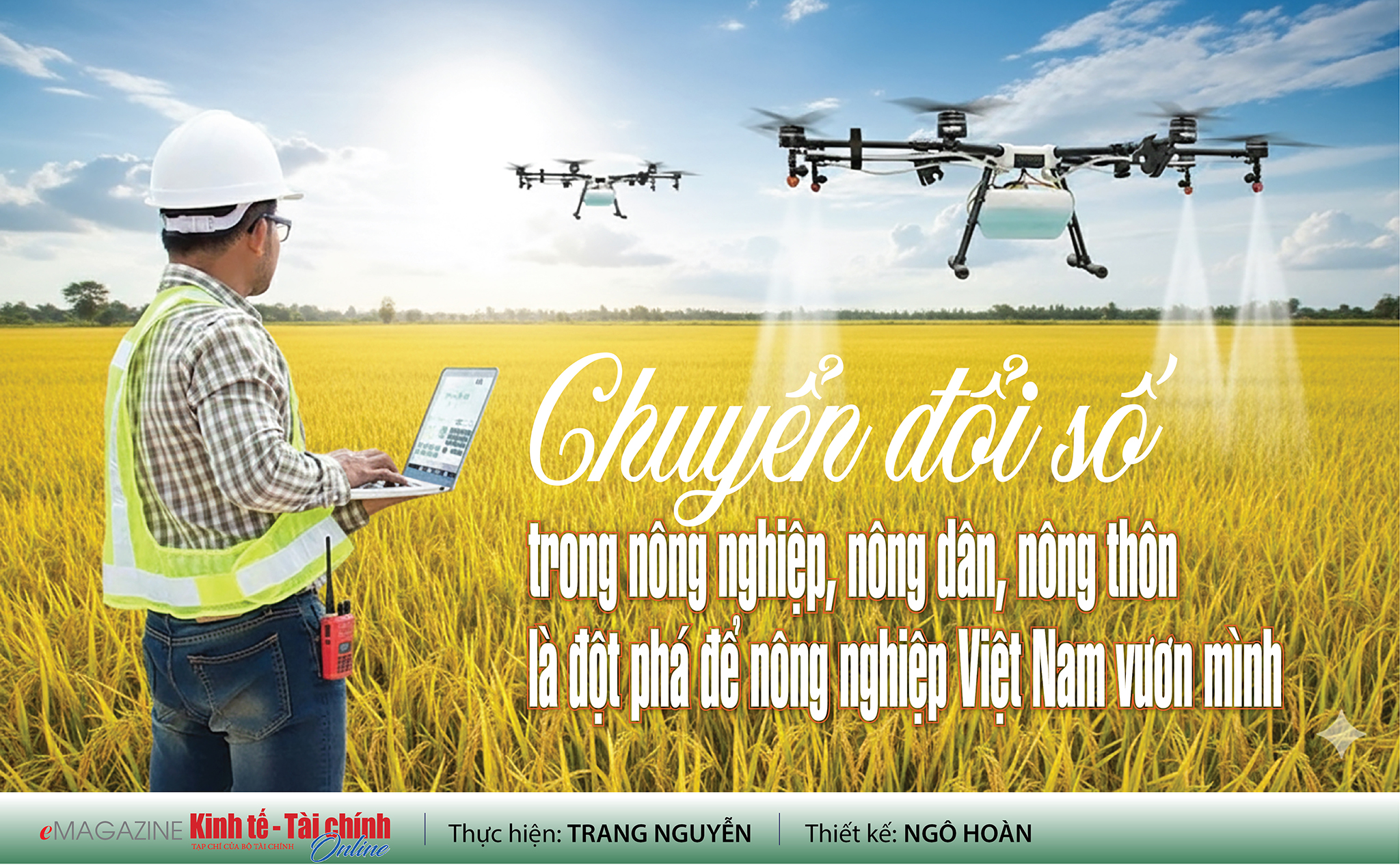 EMAGAZINE: Chuyển đổi số trong nông nghiệp, nông dân, nông thôn là đột phá để nông nghiệp Việt Nam vươn mình - Ảnh 1
