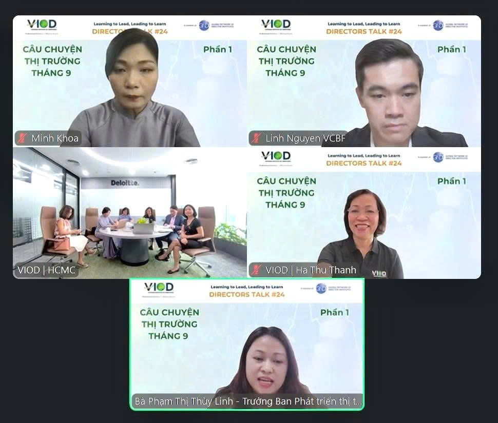 Hội thảo trực tuyến Directors Talk #24 được tổ chức ngày 25/9.