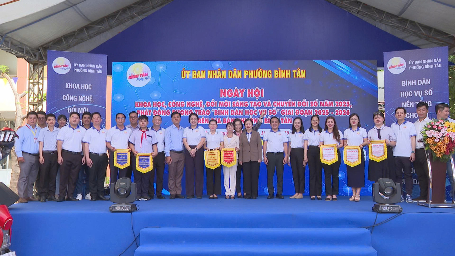 UBND phường Bình Tân, hưởng ứng Phong trào 