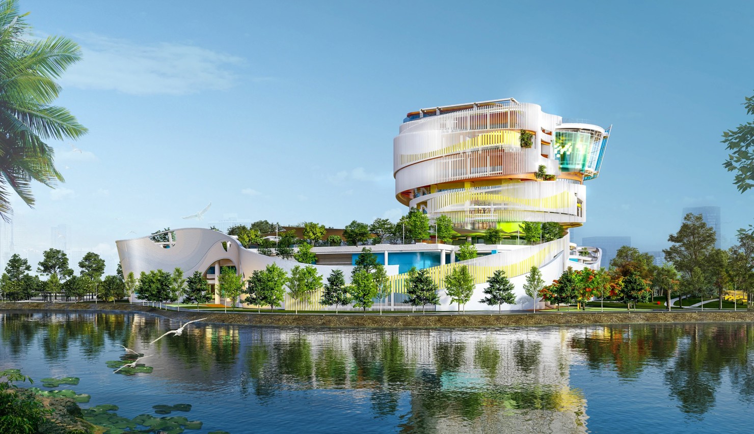 Dự án Cung Thiếu nhi TP. Hồ Chí Minh. Ảnh: CĐT