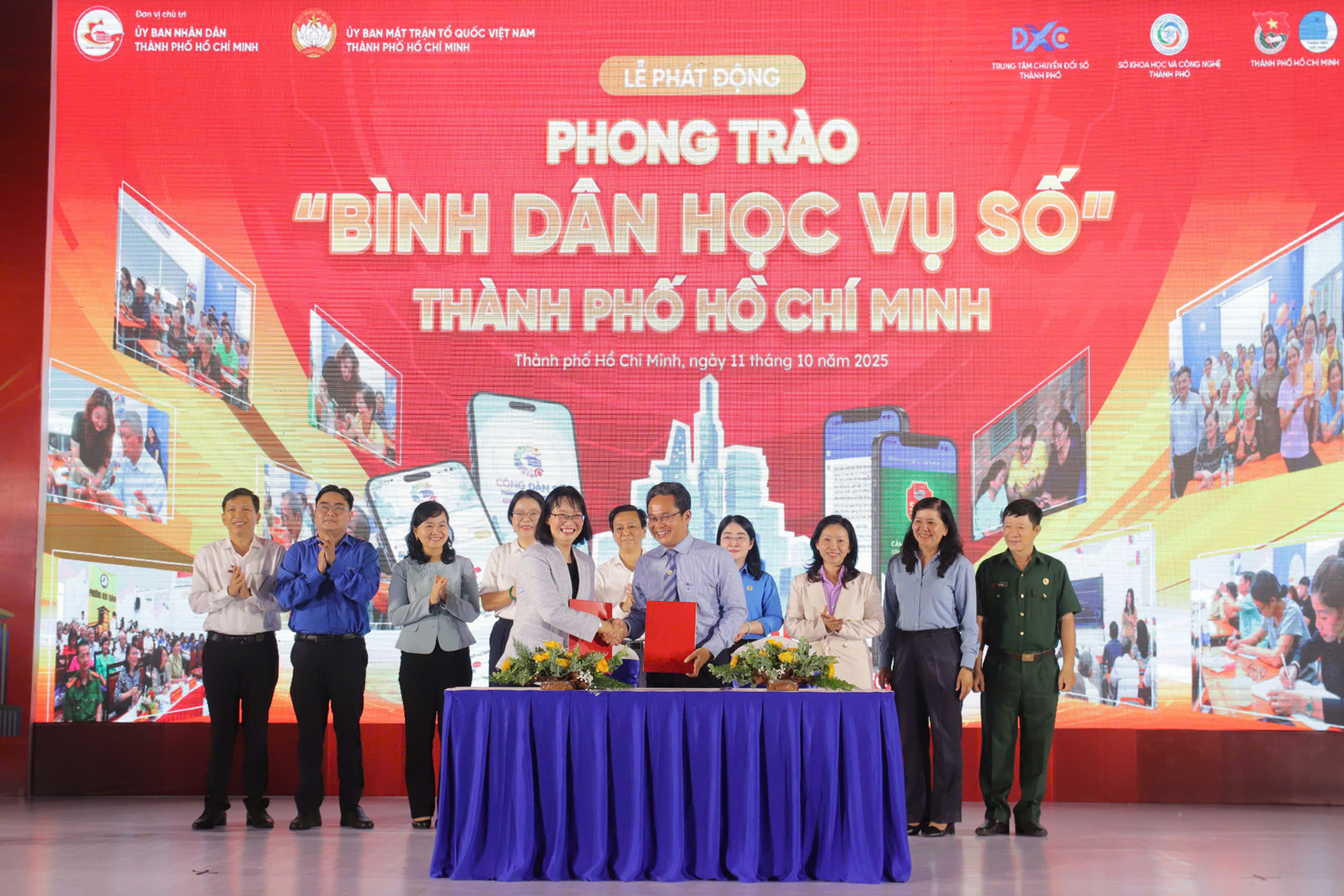 UBND TP. Hồ Chí Minh và MTTQ Thành phố ký kết triển khai
