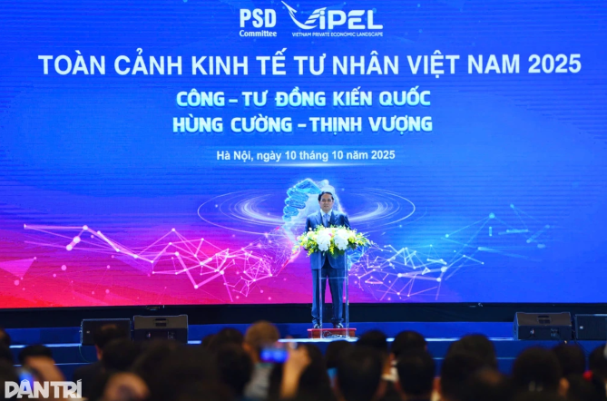 Thủ tướng Chính phủ Phạm Minh Chính phát biểu chỉ đạo tại phiên họp cấp cao ViPEL 2025