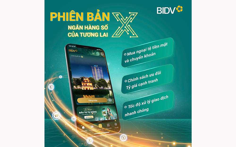BIDV SmartBanking, ứng dụng tài chính hiện đại, thông minh và thân thiện