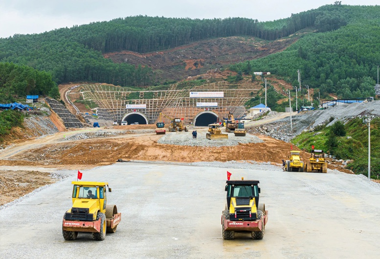 Địa phương đã hoàn thành 100% công tác giải phóng mặt bằng đối với toàn bộ phạm vi tuyến chính.