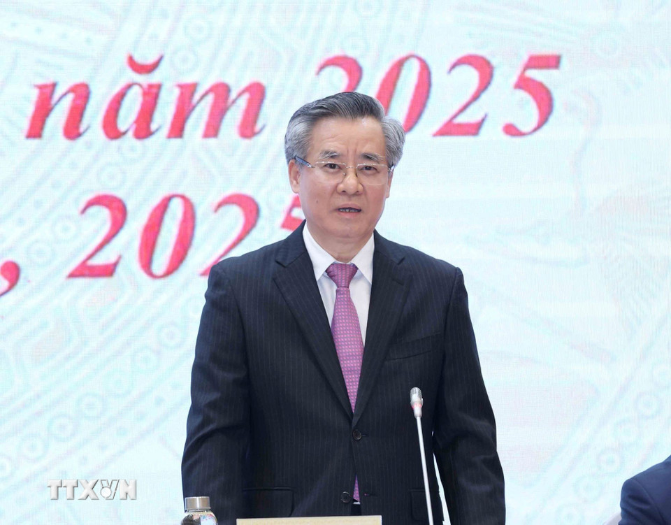 Ông Nguyễn Quang Dương - Ủy viên Trung ương Đảng, Phó Trưởng Ban Tổ chức Trung ương. Ảnh: TTXVN