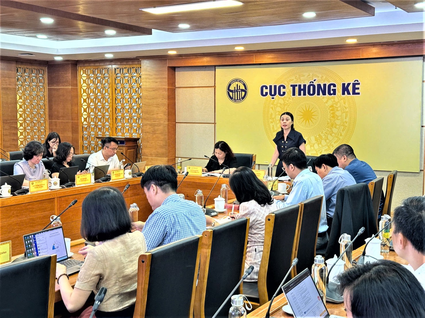 Cục Thống kê tổ chức Hội thảo xin ý kiến về dự thảo Luật sửa đổi, bổ sung một số điều của Luật Thống kê (ngày 29/7/2025) Nguồn: Cục Thống kê