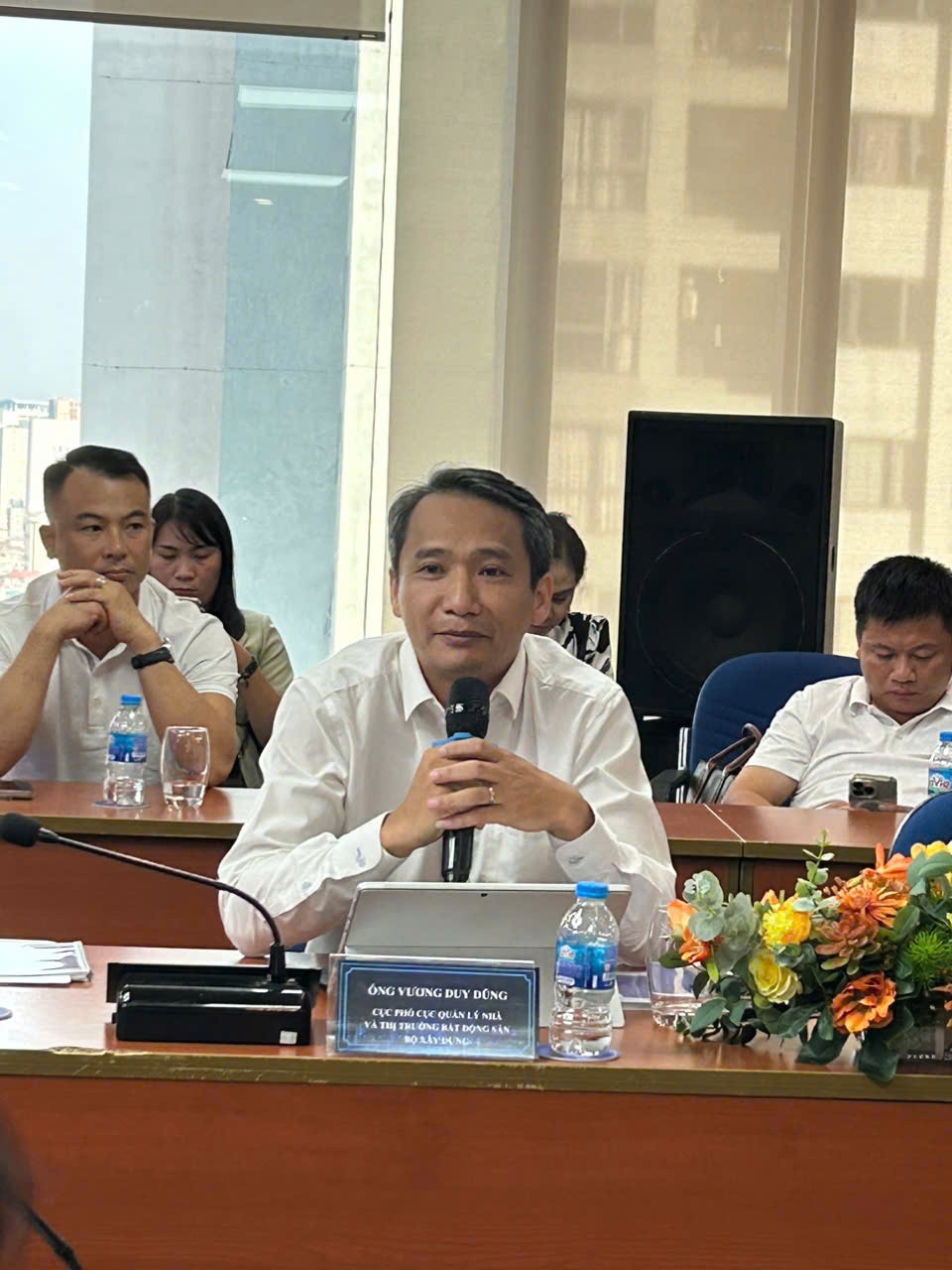 Ông Vương Duy Dũng, Phó Cục trưởng Cục Quản lý Nhà ở và thị trường BĐS (Bộ Xây dựng).