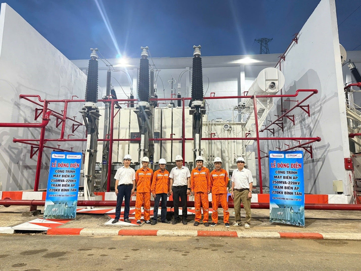 Đây là dấu mốc quan trọng của Công ty Cổ phần sản xuất Máy biến áp truyền tải MEE (MEEPOWER) khi chính thức gia nhập thị trường MBA 220kV tại Việt Nam.