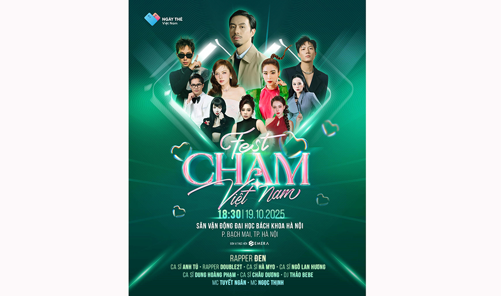 Đêm nhạc quy tụ dàn nghệ sĩ đình đám như Đen Vâu, Anh Tú 