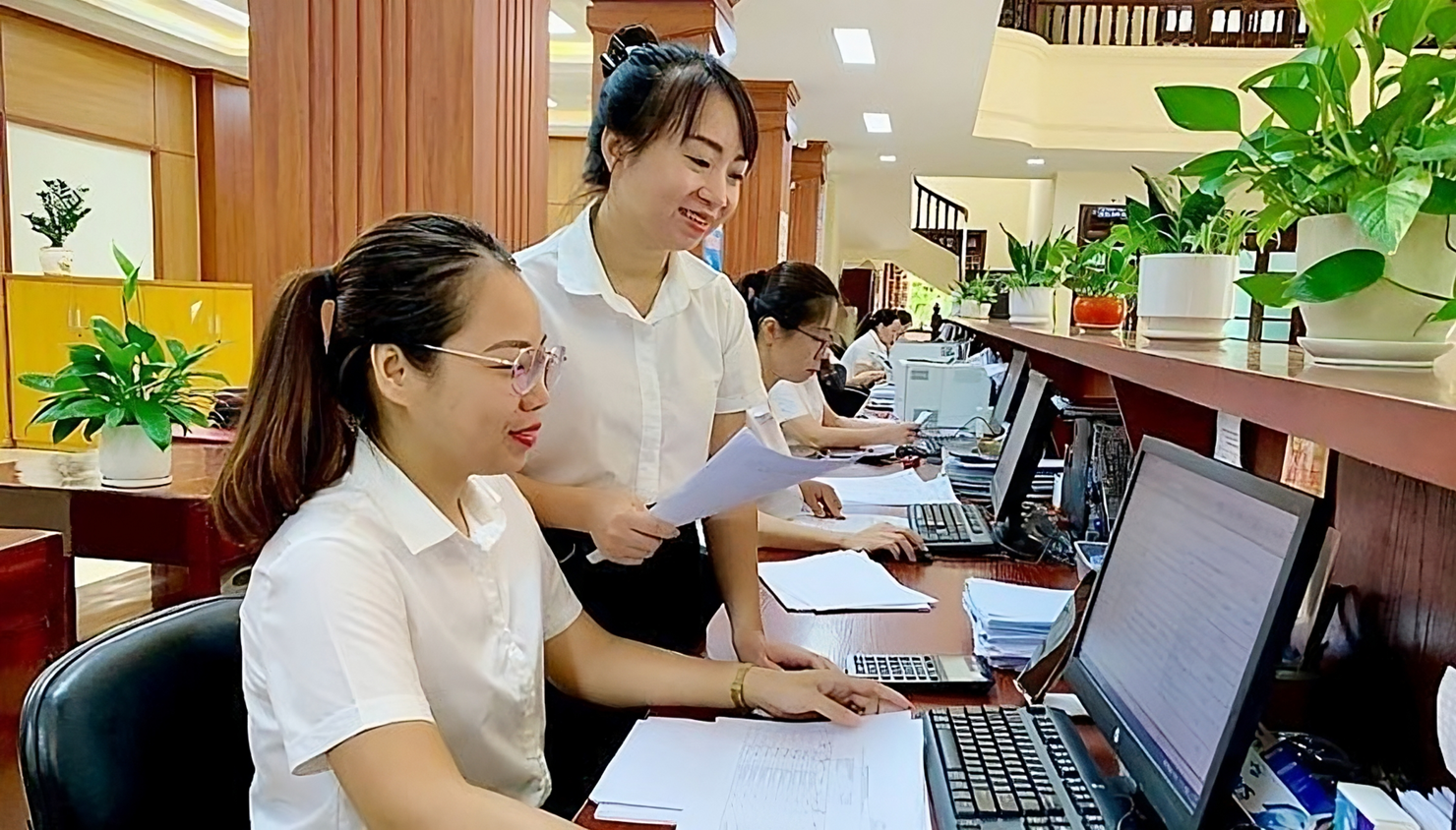 Hệ thống KBNN hực hiện hướng dẫn, thanh toán, chi trả ngân sách nhà nước đảm bảo chặt chẽ, kịp thời, đúng quy định. Ảnh minh họa