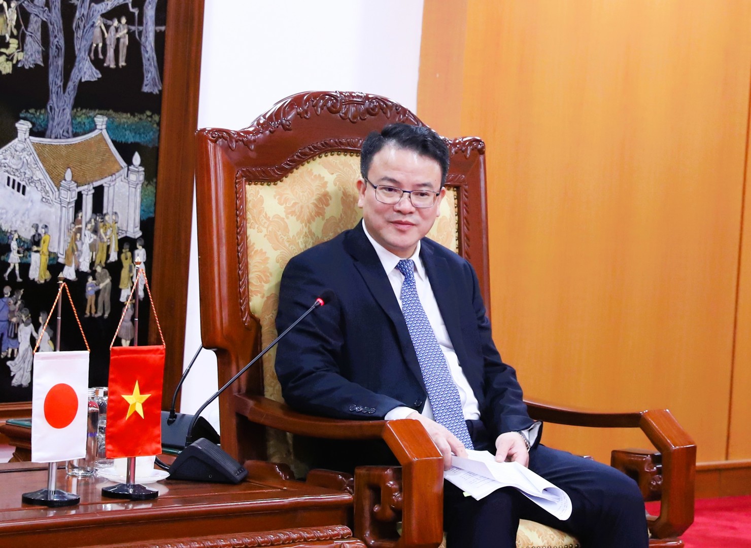 Thứ trưởng Bộ Tài chính Trần Quốc Phương.