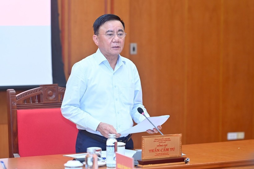 Đồng chí Trần Cẩm Tú - Ủy viên Bộ Chính trị, Thường trực Ban Bí thư.