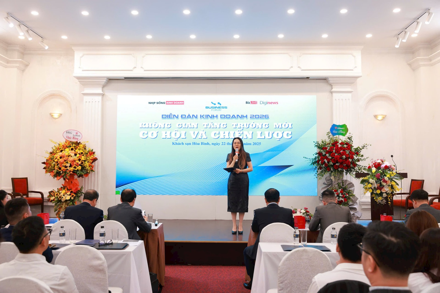 Diễn đàn Kinh doanh 2026 với chủ đề “Không gian tăng trưởng mới: Cơ hội và chiến lược” diễn ra ngày 22/10.