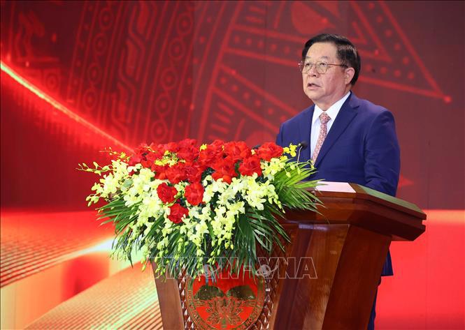 Đồng chí Nguyễn Trọng Nghĩa, Ủy viên Bộ Chính trị, Bí thư Trung ương Đảng, Trưởng Ban Tuyên giáo và Dân vận Trung ương, Phó Trưởng Ban Chỉ đạo 35 Trung ương, Phó Trưởng Ban Chỉ đạo Cuộc thi phát biểu phát động Cuộc thi năm 2026.