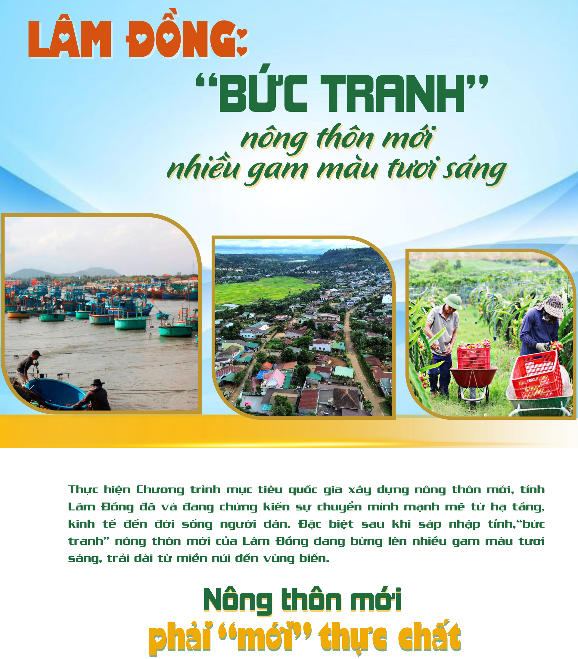 EMAGAZINE: Lâm Đồng: “Bức tranh” nông thôn mới nhiều gam màu tươi sáng  - Ảnh 1