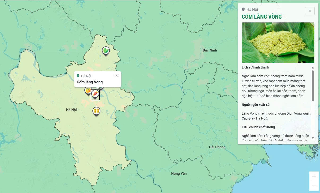 Bản đồ Nông sản Việt sẽ khởi đầu cho việc hình thành hệ thống dữ liệu và kênh giới thiệu nông sản Việt trên phạm vi toàn quốc.