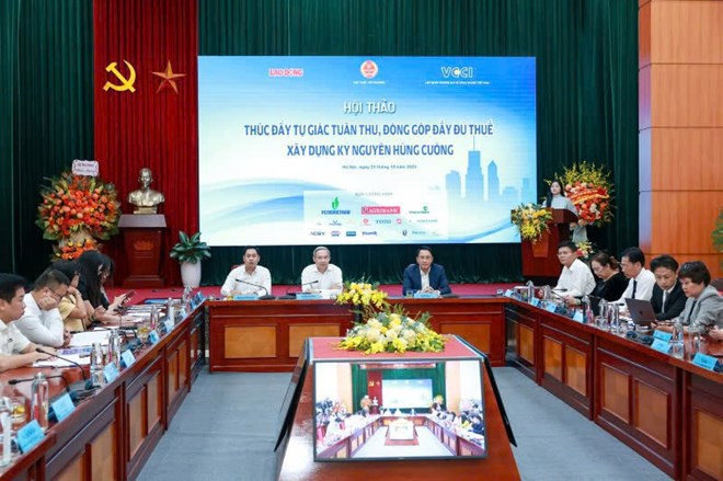 Hội thảo  “Thúc đẩy tự giác tuân thủ, đóng góp đầy đủ thuế - Xây dựng kỳ nguyên hùng cường