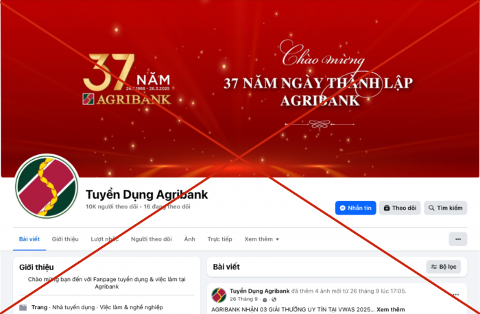 Agribank cảnh báo loạt chiêu lừa đảo mới nhằm chiếm đoạt tài sản trên mạng