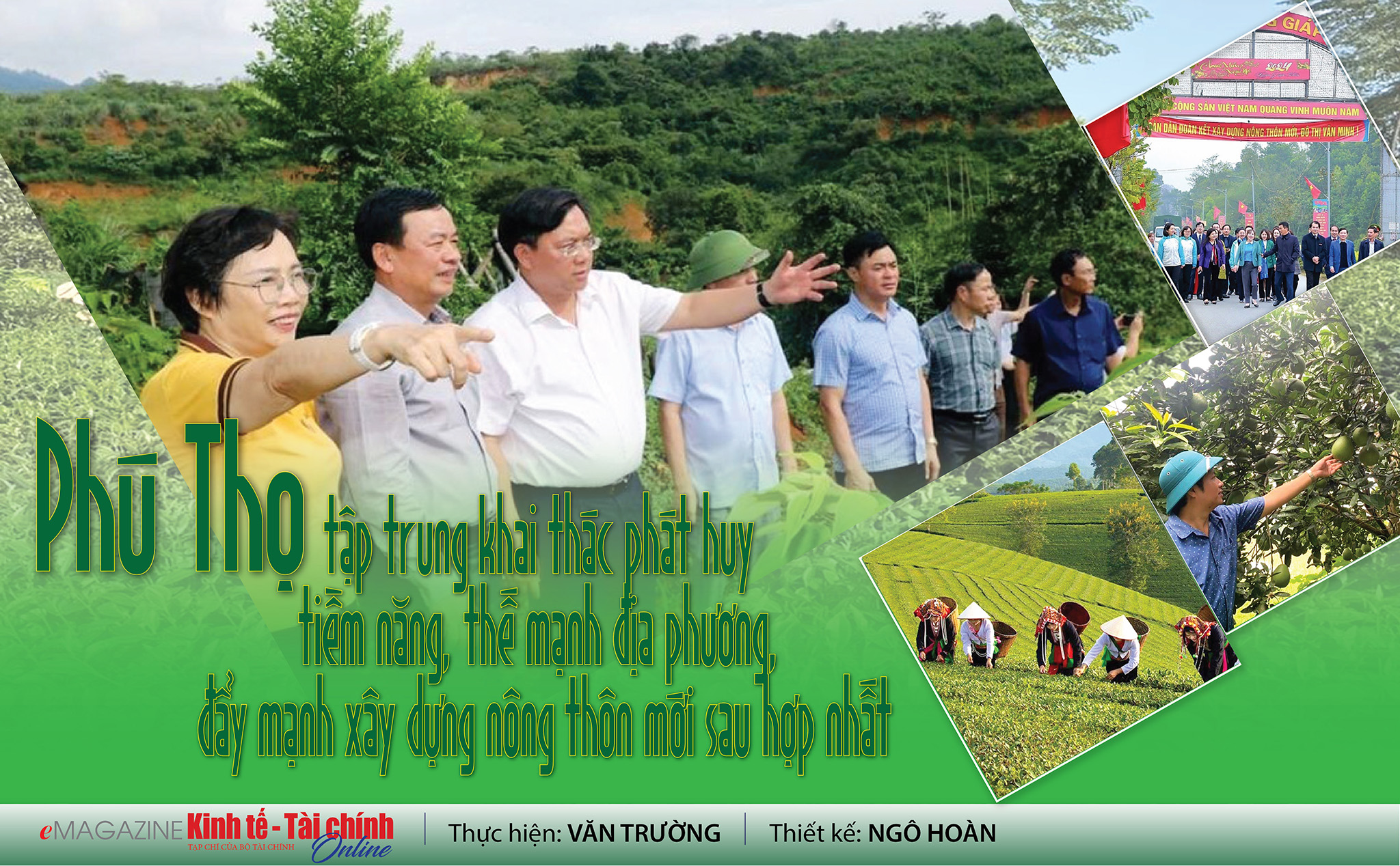 EMAGAZINE: Phú Thọ tập trung khai thác phát huy tiềm năng, thế mạnh địa phương, đẩy mạnh xây dựng nông thôn mới sau hợp nhất - Ảnh 1