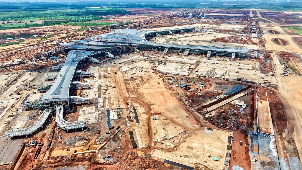 Thi công siêu dự án sân bay Long Thành bước vào giai đoạn nước rút