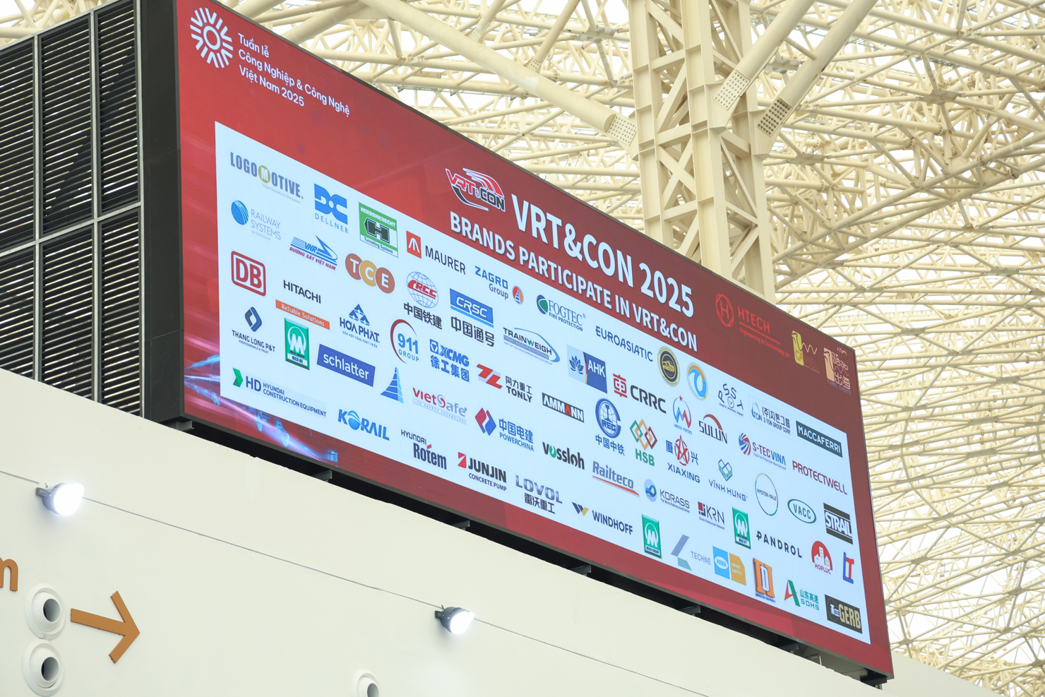 Nhiều thương hiệu trong nước và quốc tế tham gia VRT & CONS 2025.