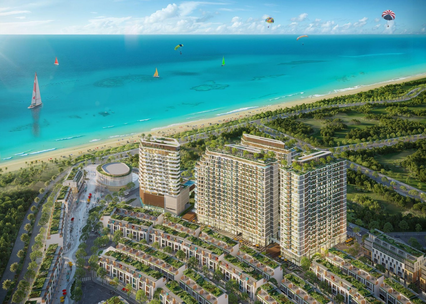 Quần thể Meypearl Harmony cùng khách sạn 5 sao Grand Mercure