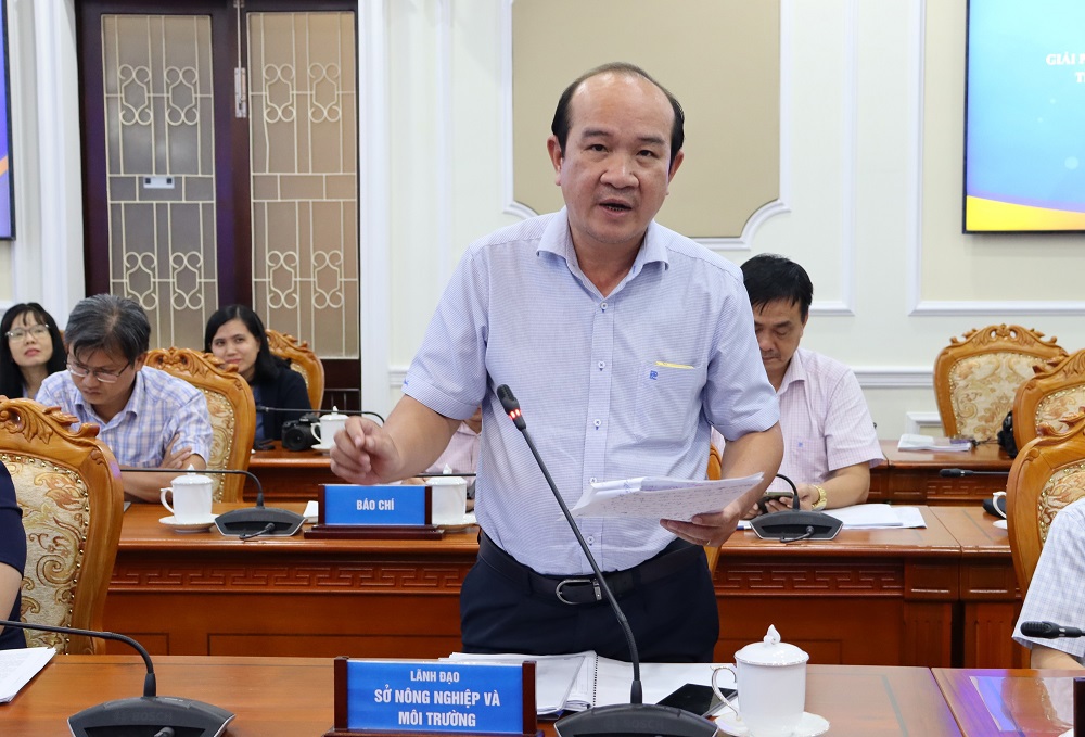 Đại diện Sở Nông nghiệp và Môi trường TP. Hồ Chí Minh cho rằng, Thành phố cần thực hiện xây dựng Bảng giá đất hàng năm