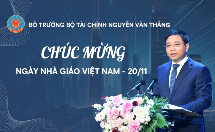 Bộ trưởng Bộ Tài chính Nguyễn Văn Thắng chúc mừng ngày Nhà giáo Việt Nam - 20/11