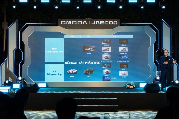 Loạt mẫu xe mới của Omoda & Jaecoo Việt Nam sẽ được ra mắt trong năm 2026