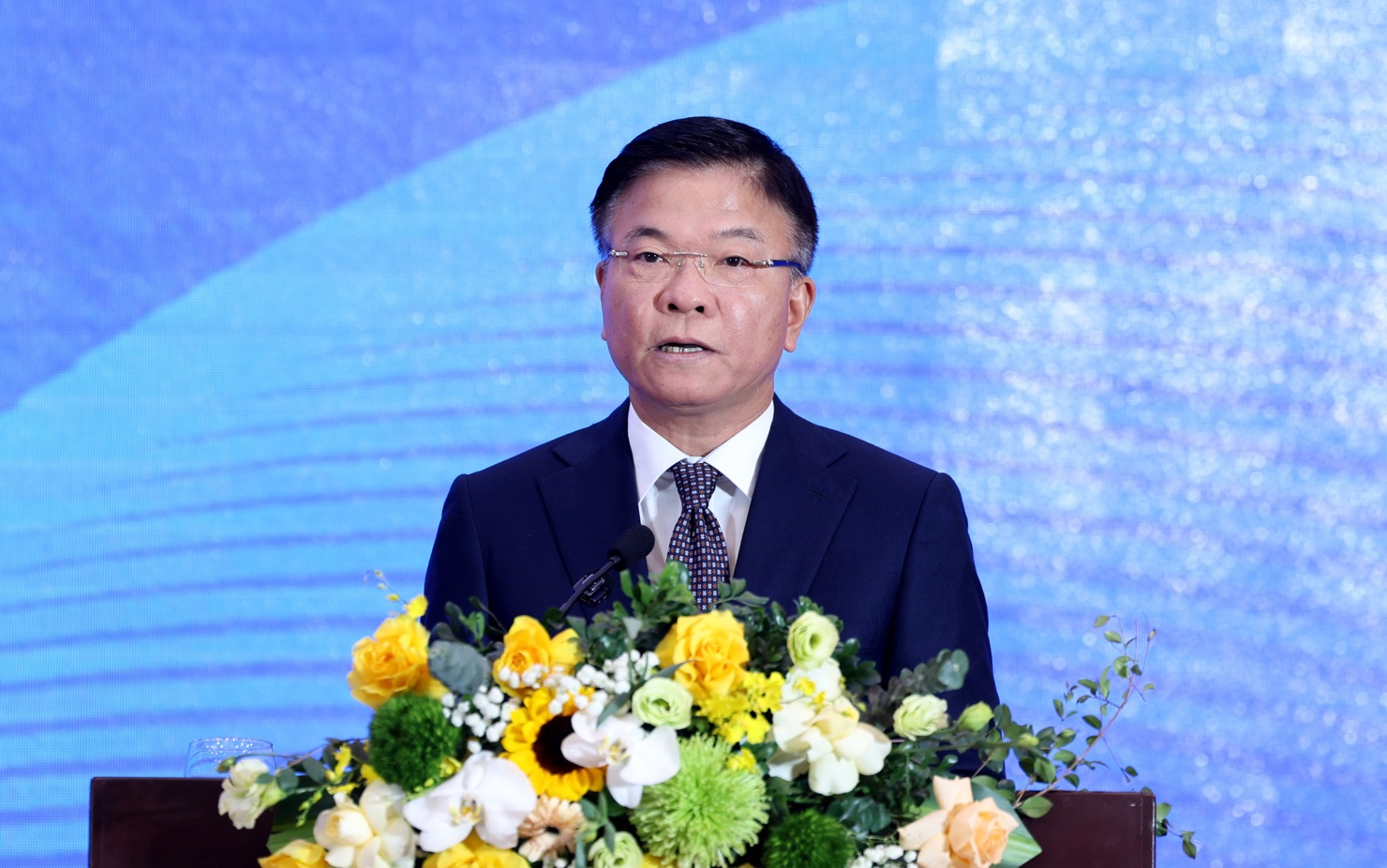 Phó Thủ tướng Lê Thành Long nêu rõ, Việt Nam luôn trân trọng sự đồng hành, hỗ trợ của UNICEF trong suốt 50 năm qua. Ảnh: VGP