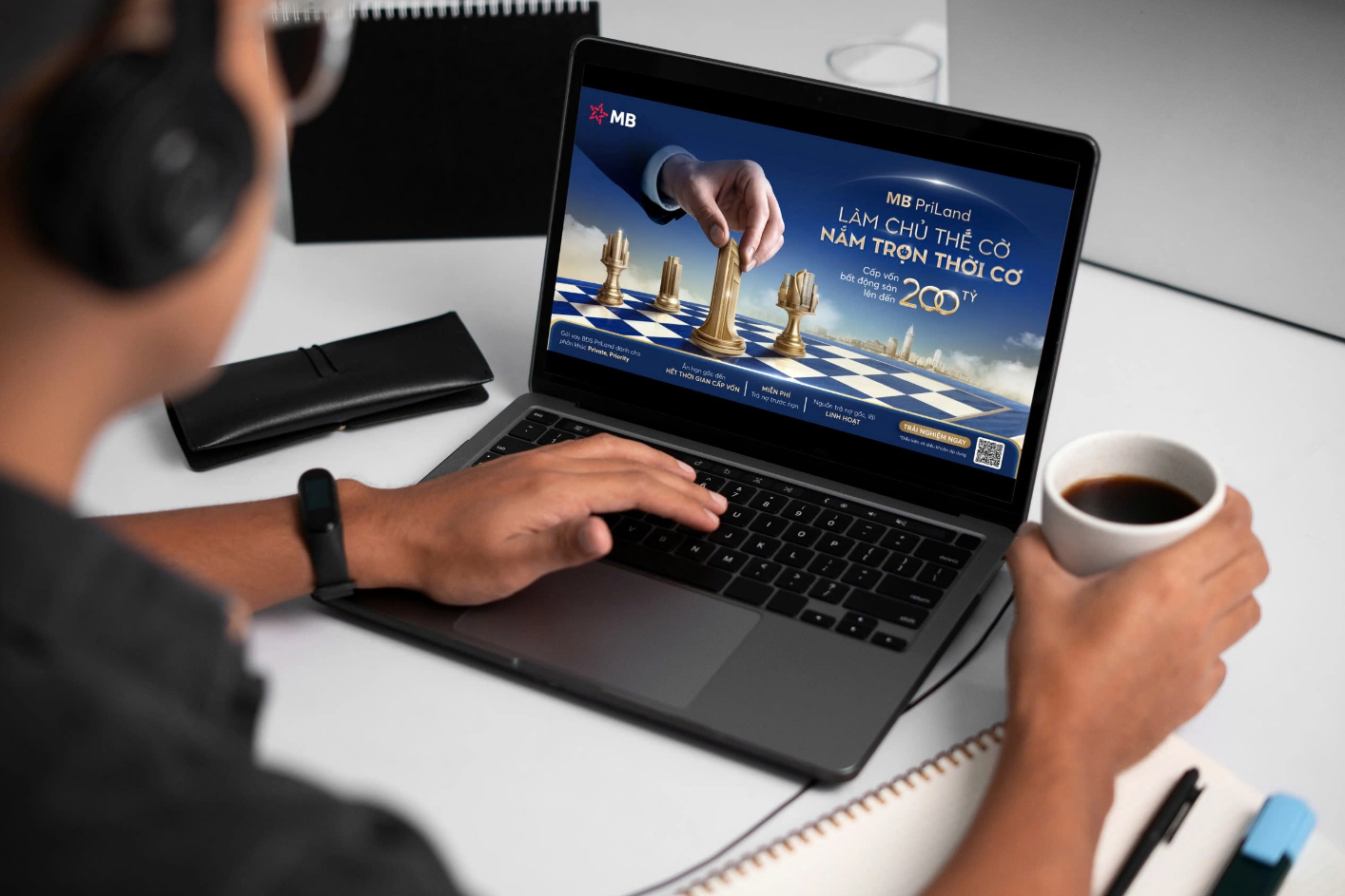 Gói vay MB PriLand dành riêng cho nhóm khách hàng vay mua bất động sản hạng sang và siêu sang. Ảnh: MB.