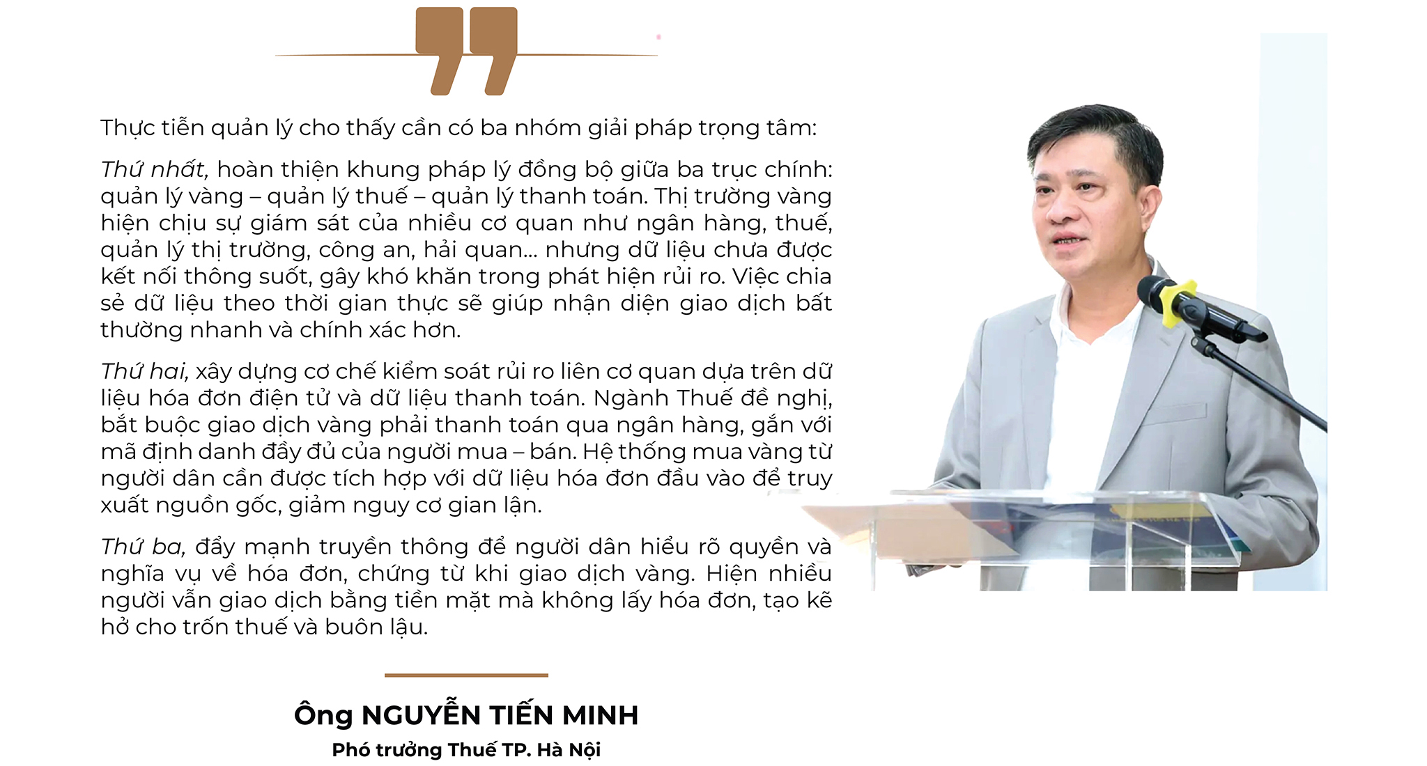 EMAGAZINE: “Thiết kế lại” thị trường vàng - Minh bạch, chuẩn hóa và an toàn hệ thống - Ảnh 3