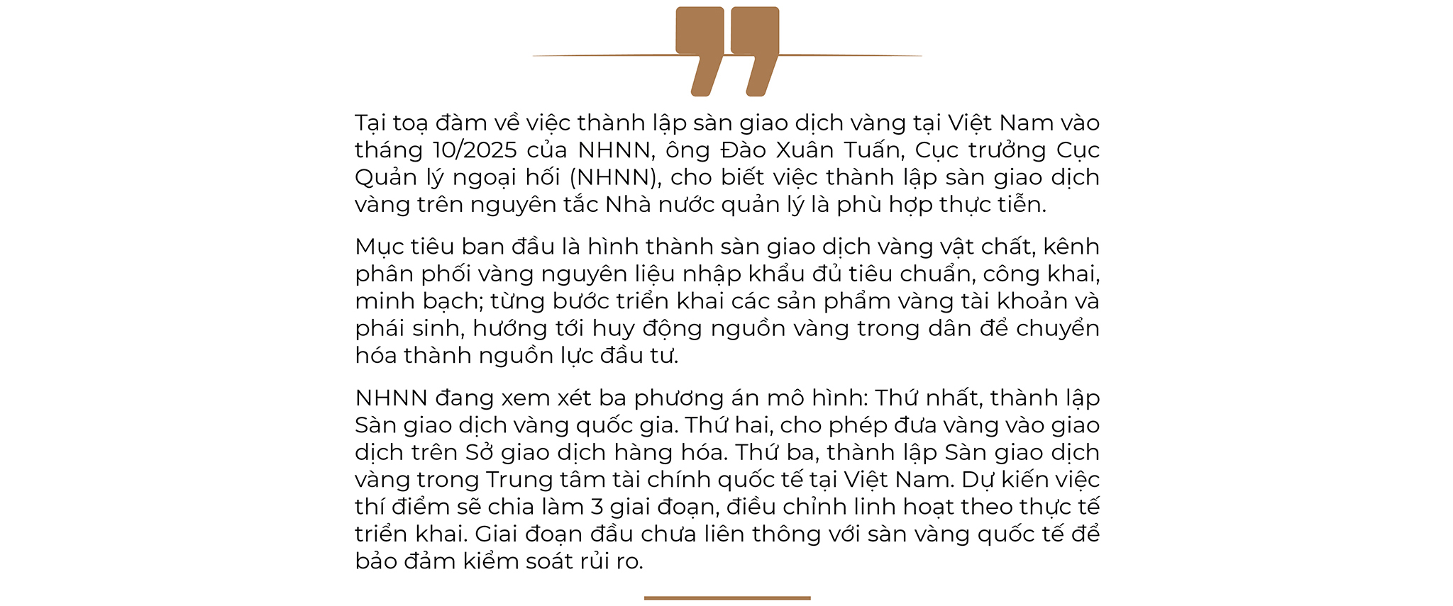 EMAGAZINE: “Thiết kế lại” thị trường vàng - Minh bạch, chuẩn hóa và an toàn hệ thống - Ảnh 8