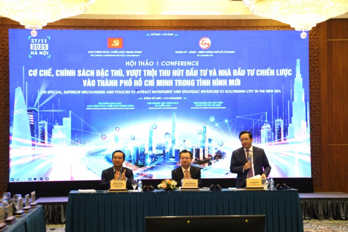 Đưa TP. Hồ Chí Minh sớm trở thành trung tâm kinh tế, tài chính, thương mại quốc tế