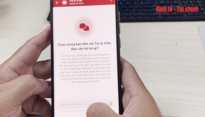 VIDEO: Thuế "4.0": Etax mobile tích hợp chatbot AI biến điện thoại thành trợ lý thuế 24/7